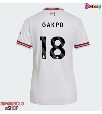 Liverpool Cody Gakpo #18 Udebanetrøje Dame 2026-27 Kort ærmer Liverpool Cody Gakpo #18 Udebanetrøje Dame 2026-27 Kort ærmer